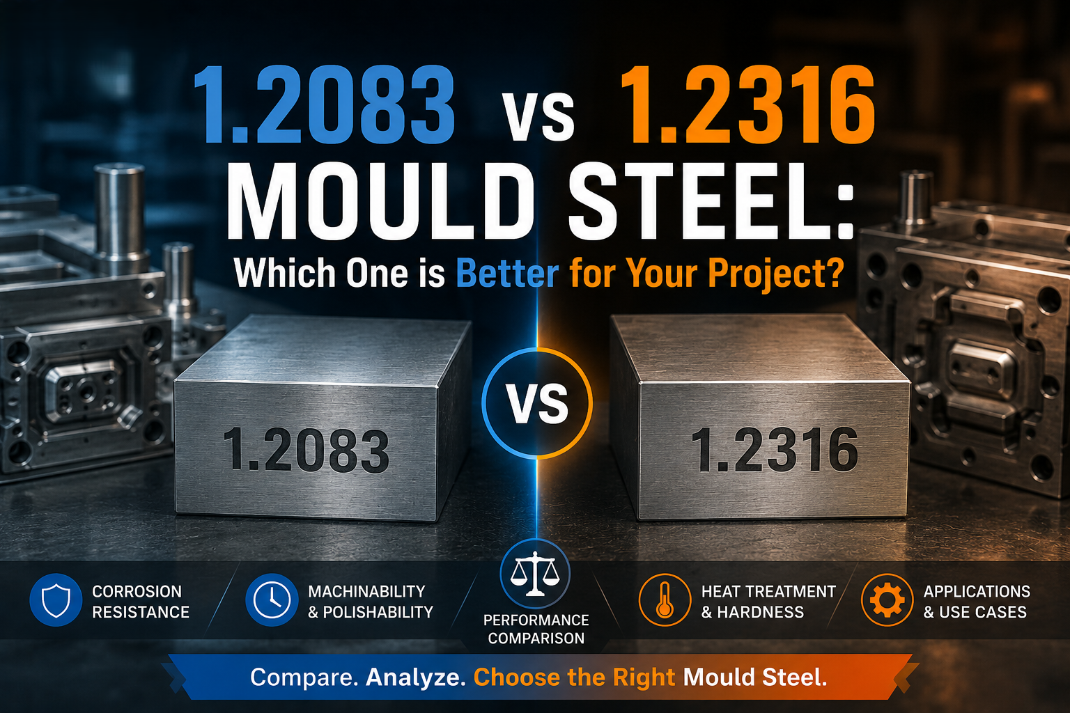 1.2083 vs 1.2316 Mould Steel