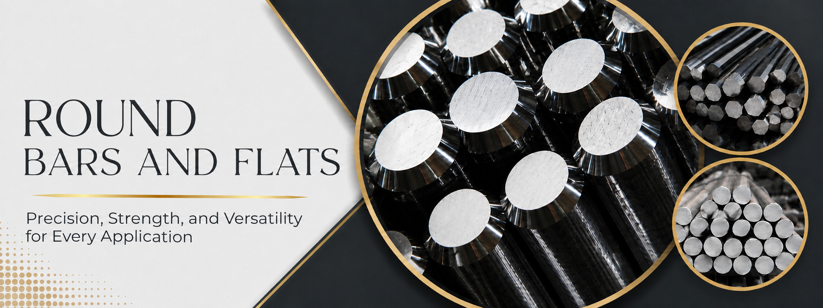 Precision Alloy Steel Supplier Banner